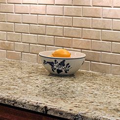 Kitchen tile backsplash