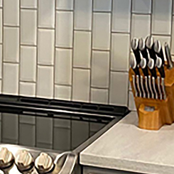 CTI bevel subway tile in Forest Hills Kitchen