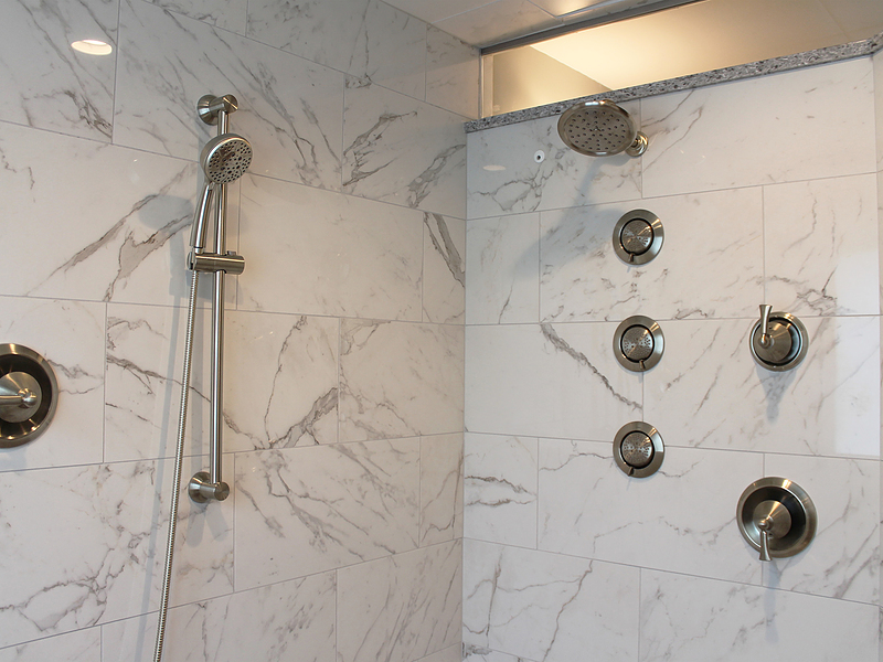 Marble Porcelain Shower Inside Tile 